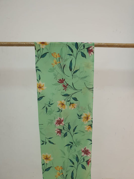 Vibrant Green Scarf 200 X 70 CM