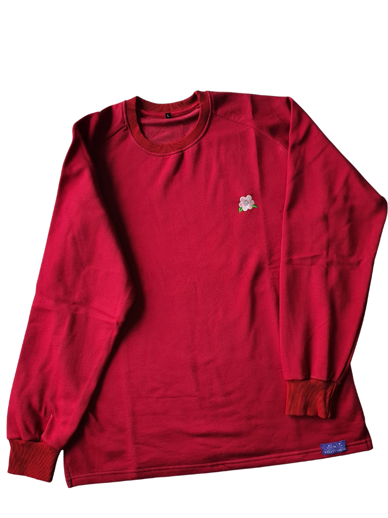 Sweatshirt - Milton - Burgundy