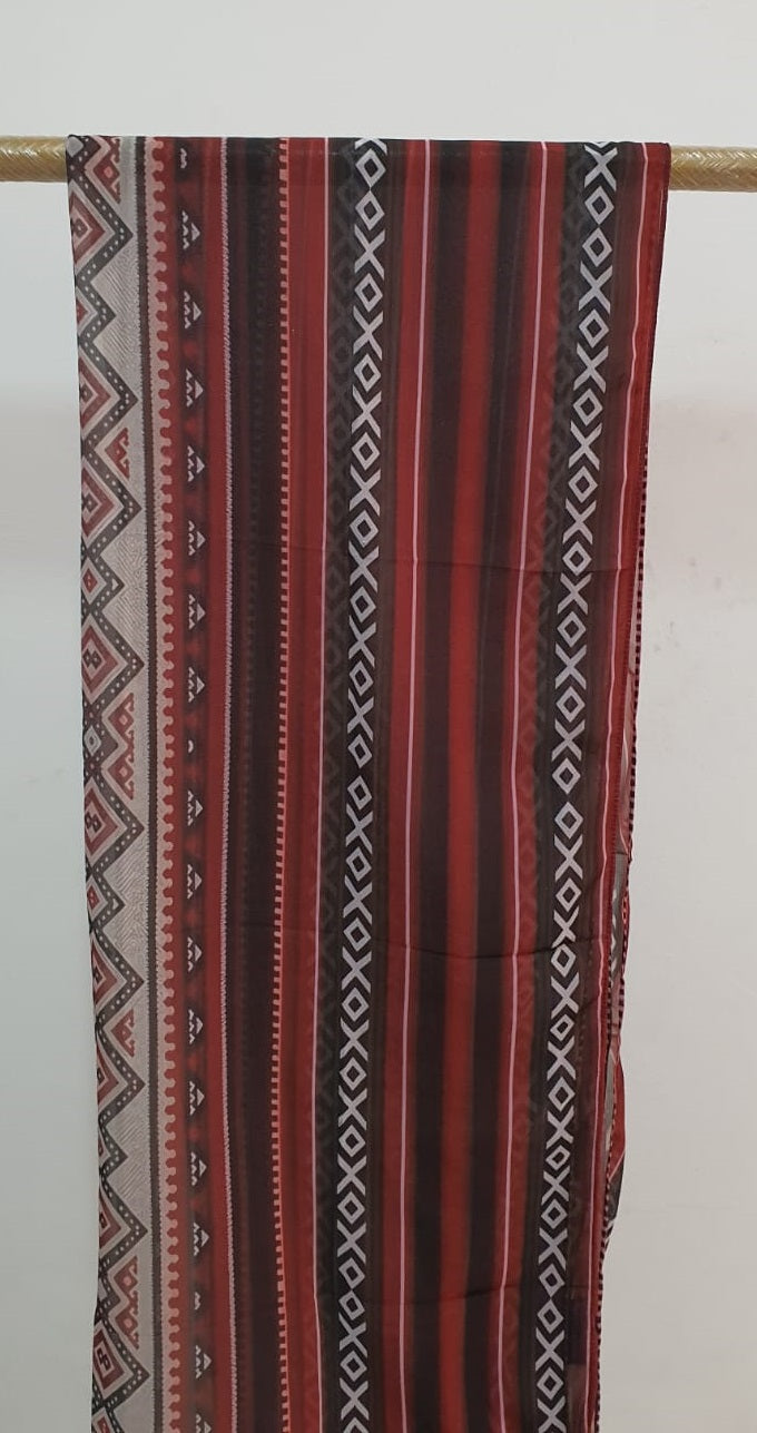 Authintic Palestine Theme Scarf 200 X 70 CM