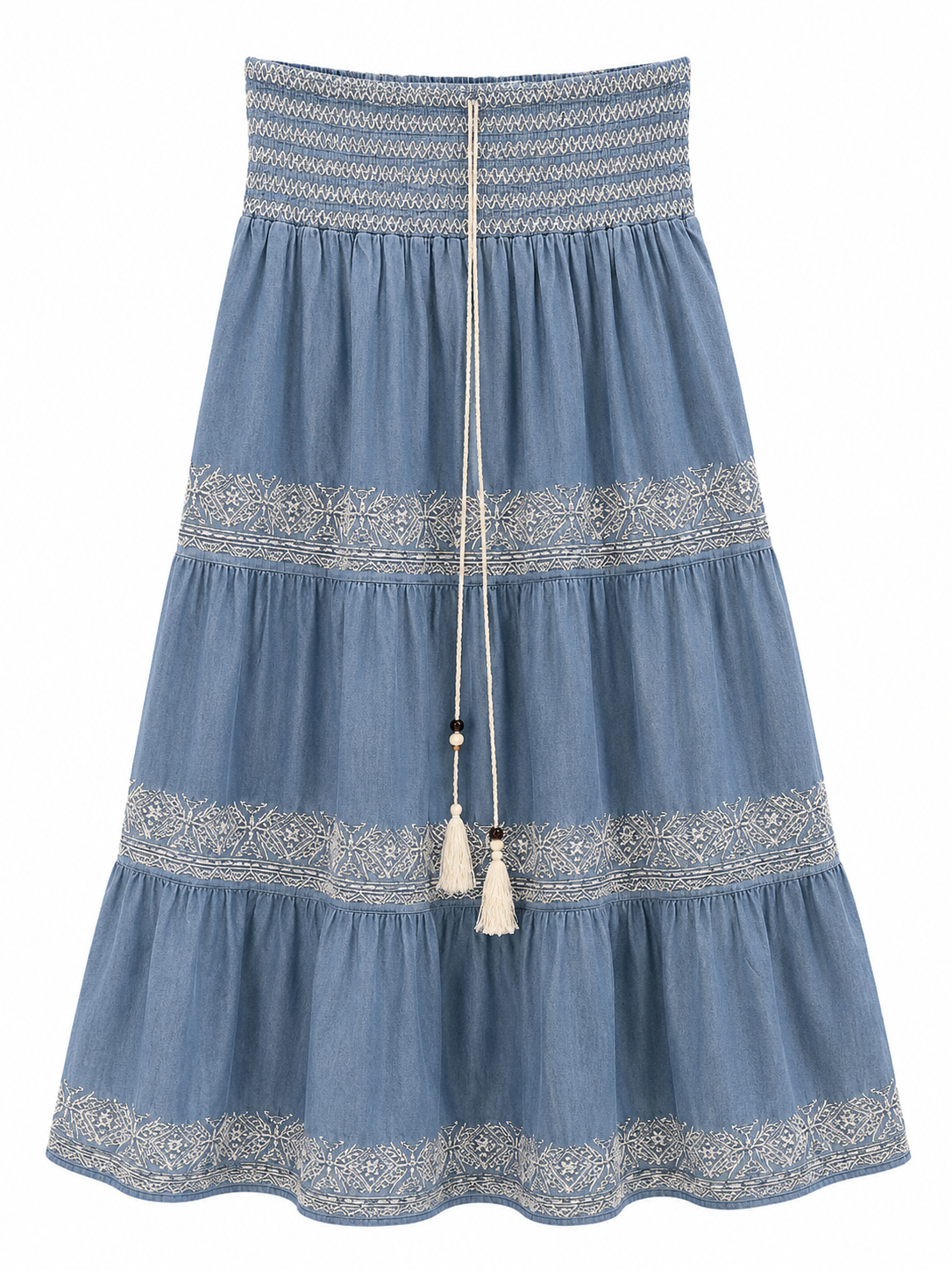 Jeans Skirt - FREE SIZE