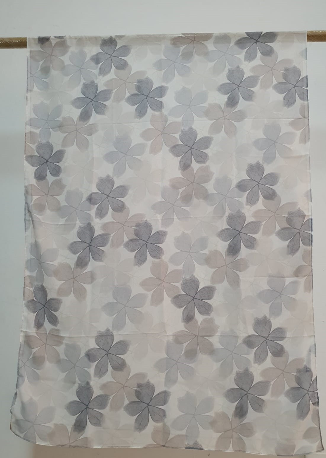 Grey and Beige Scarf 200 X 70 CM