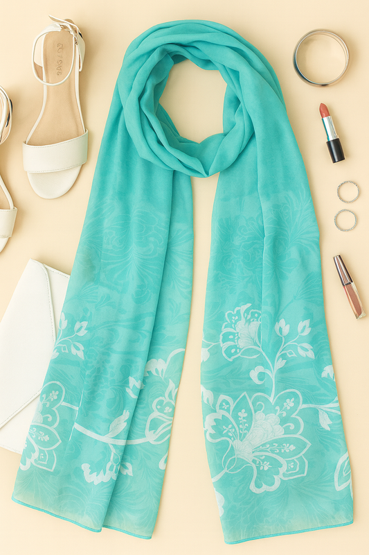 Tiffany Green Scarf 200 X 70 CM