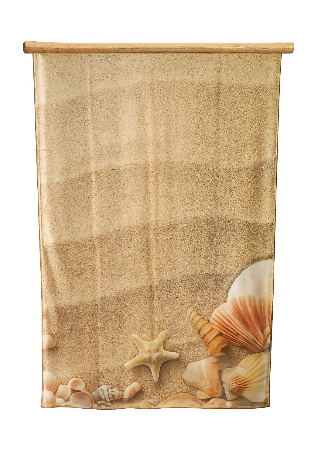 Beach vibes | Beige Scarf (Hijab) 200 X 70 CM - Soft Chiffon