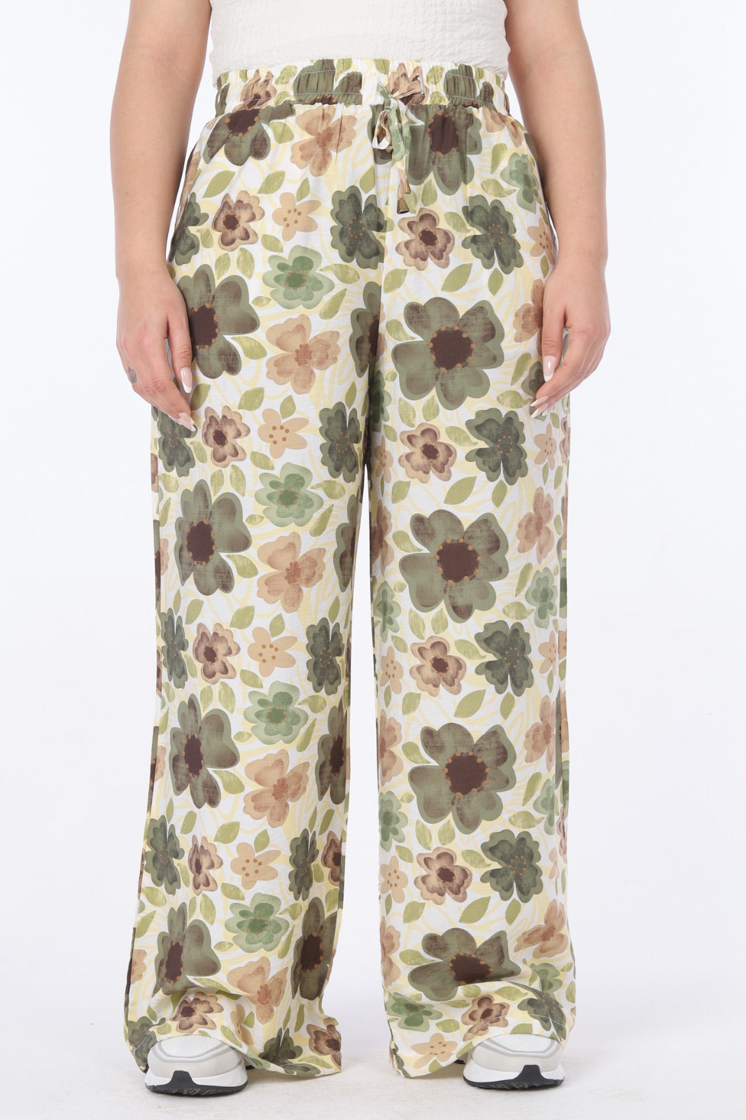 Fabric Wide Leg pants