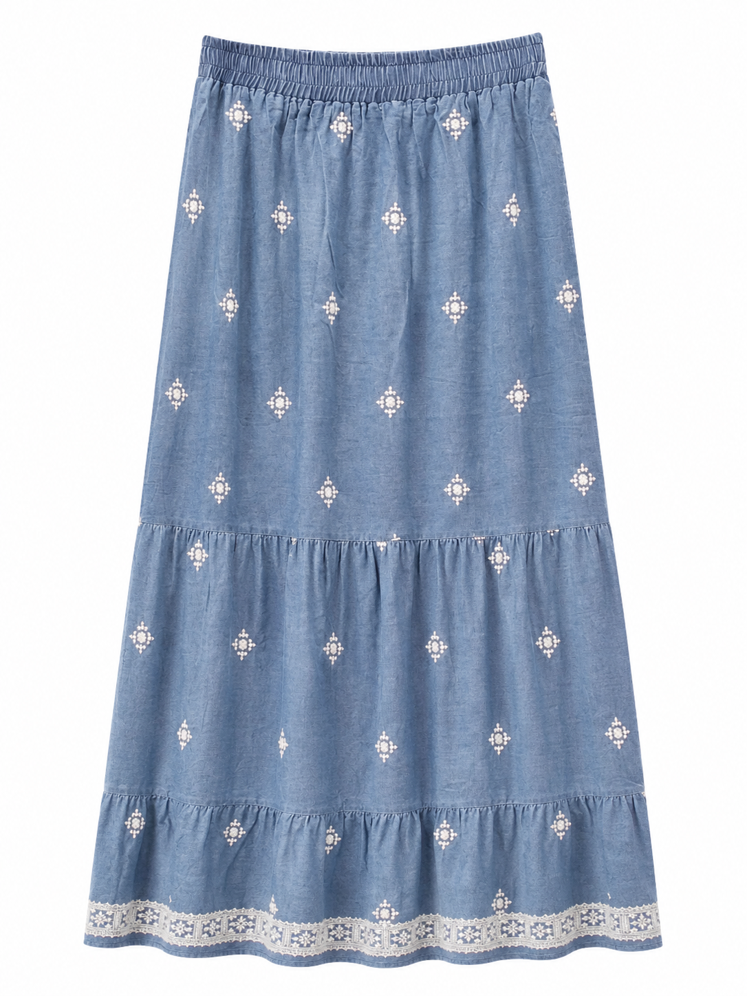 Jeans Skirt - FREE SIZE