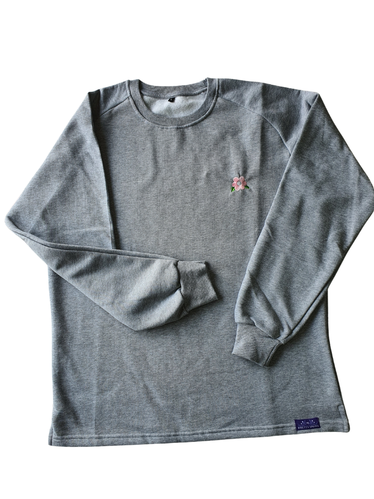Sweatshirt - Milton -  Grey
